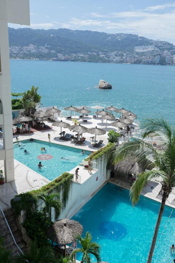 Suite Frente Al Mar En Torres Gemelas Acapulco Extérieur photo