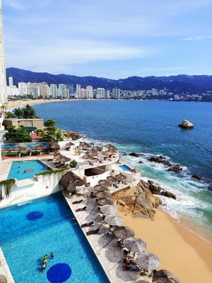 Suite Frente Al Mar En Torres Gemelas Acapulco Extérieur photo