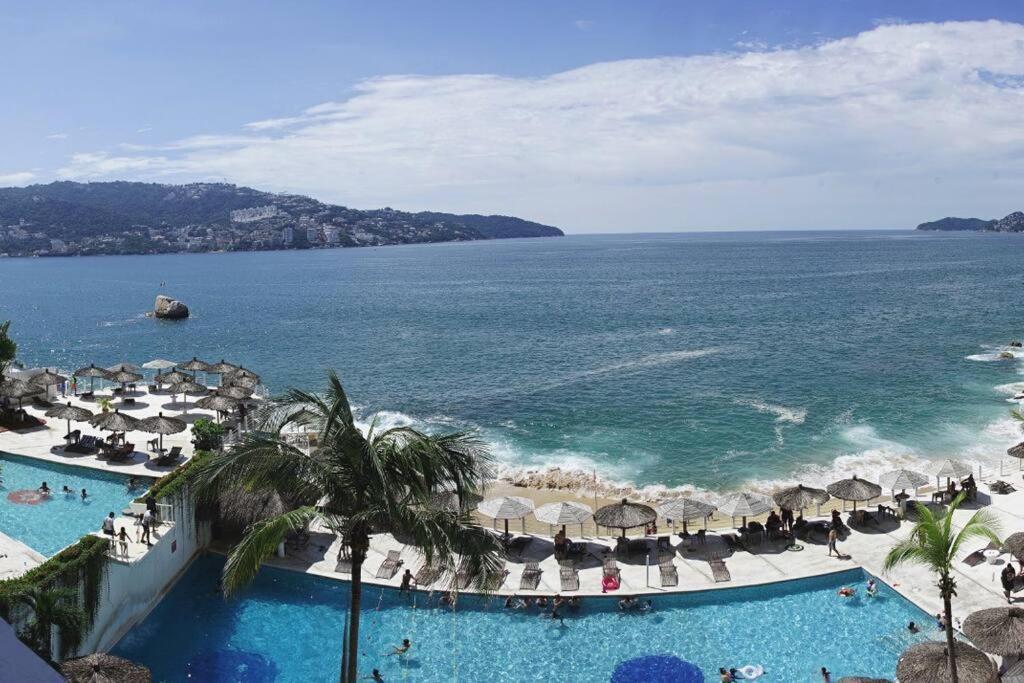 Suite Frente Al Mar En Torres Gemelas Acapulco Extérieur photo